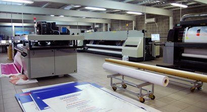 Printing press and signs