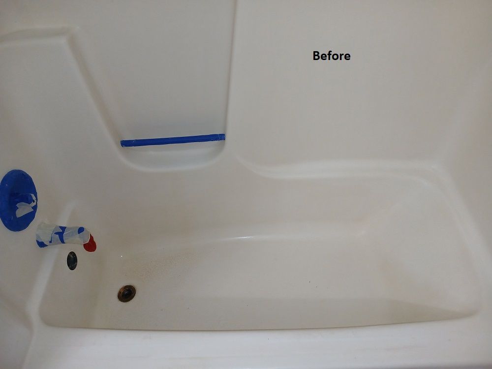 fibberglass tub and surround
