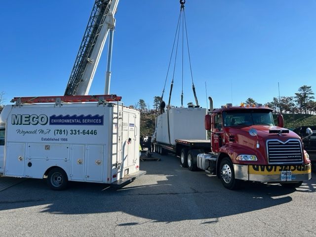 a truck towing a truck