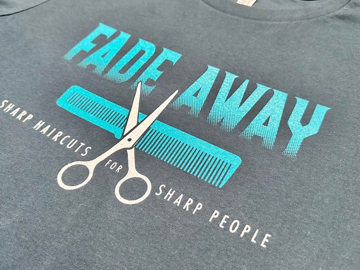 T-shirt design with text