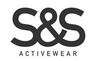 S&S Activewear logo with large intertwined