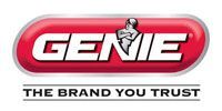 Genie logo: Red rounded rectangle with white 