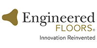 The logo for engineered floors is shown on a white background.