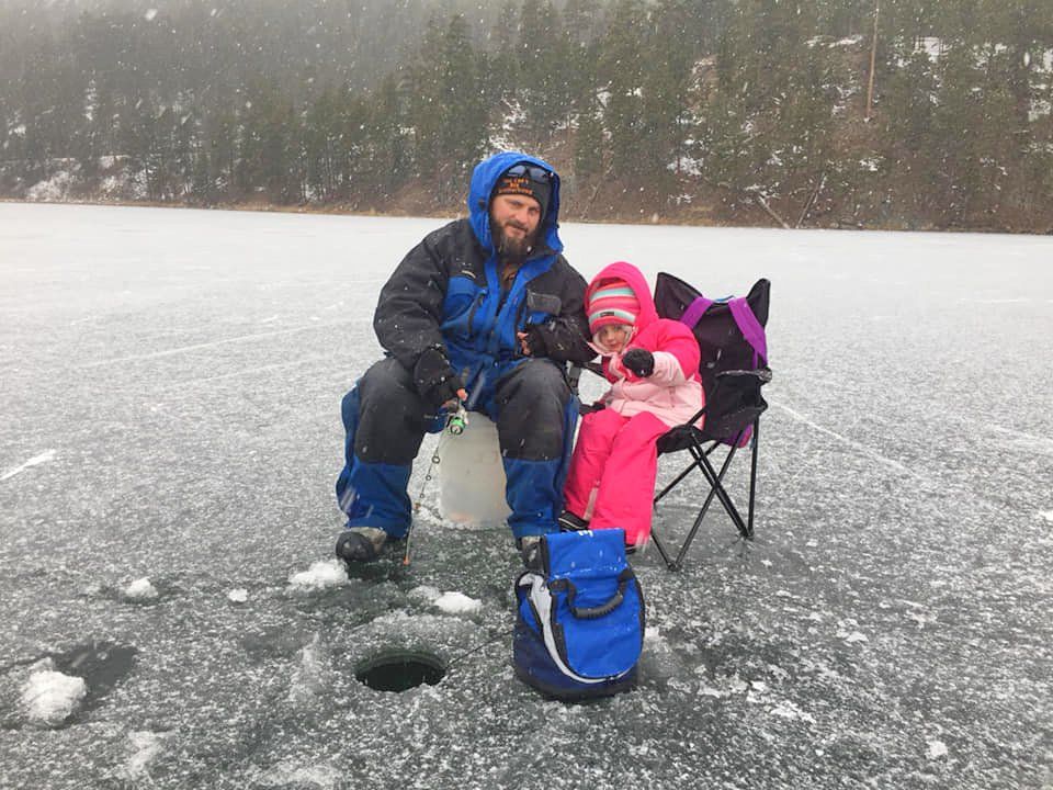 Ice fishing