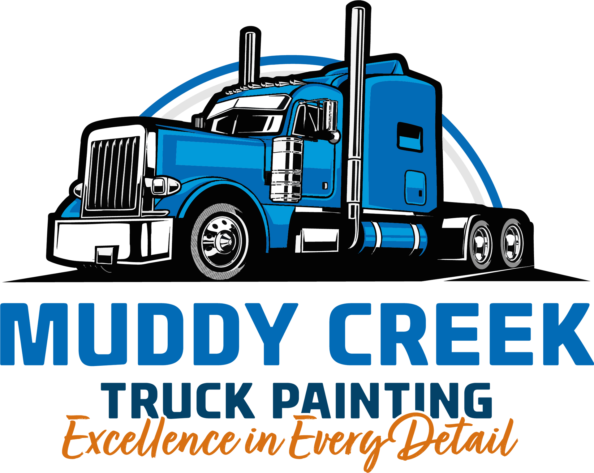 Muddy Creek Truck Painting LLC Logo