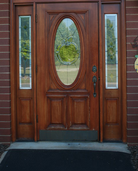 Wood door