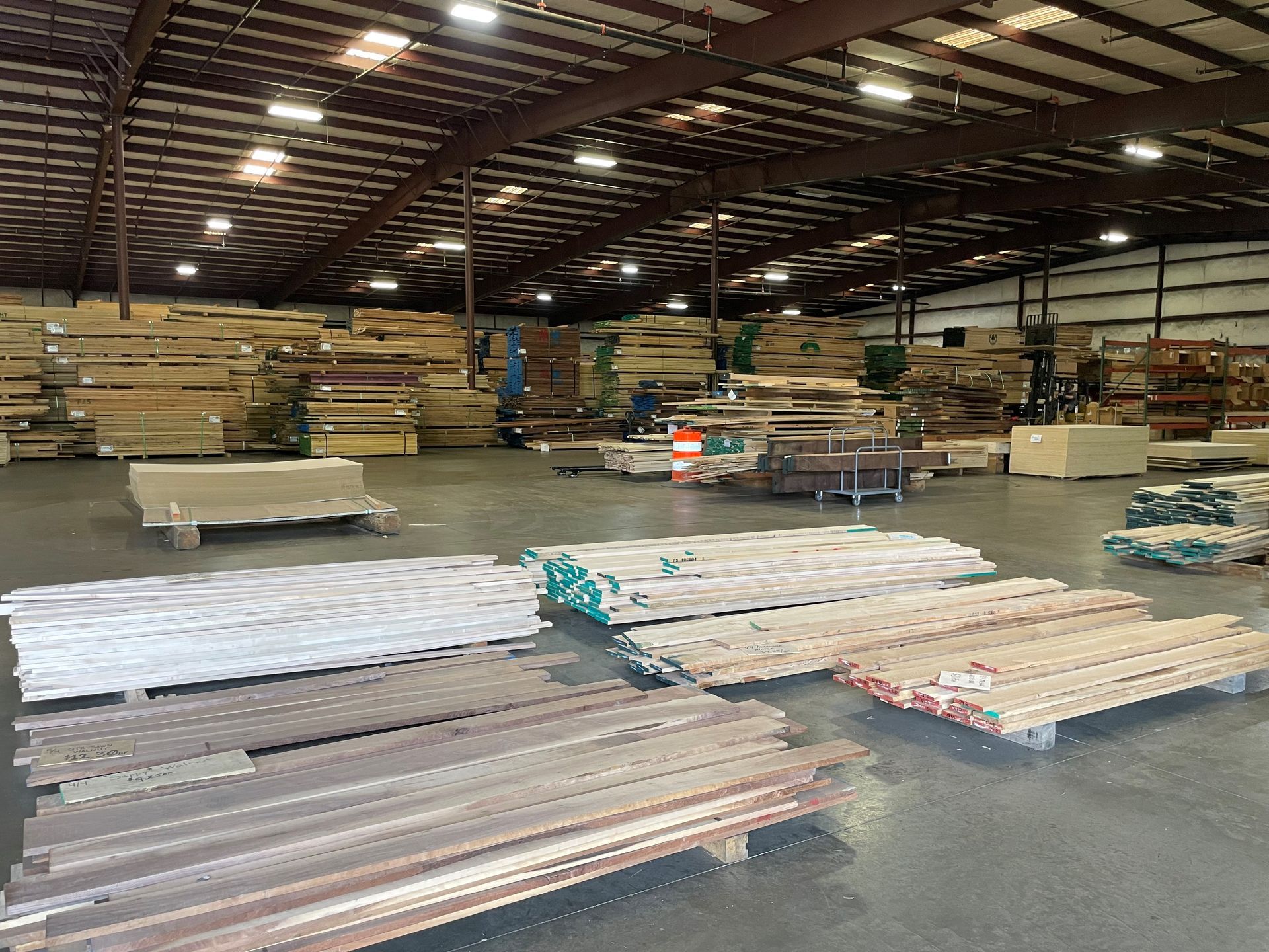 Retail Lumber Yard Area