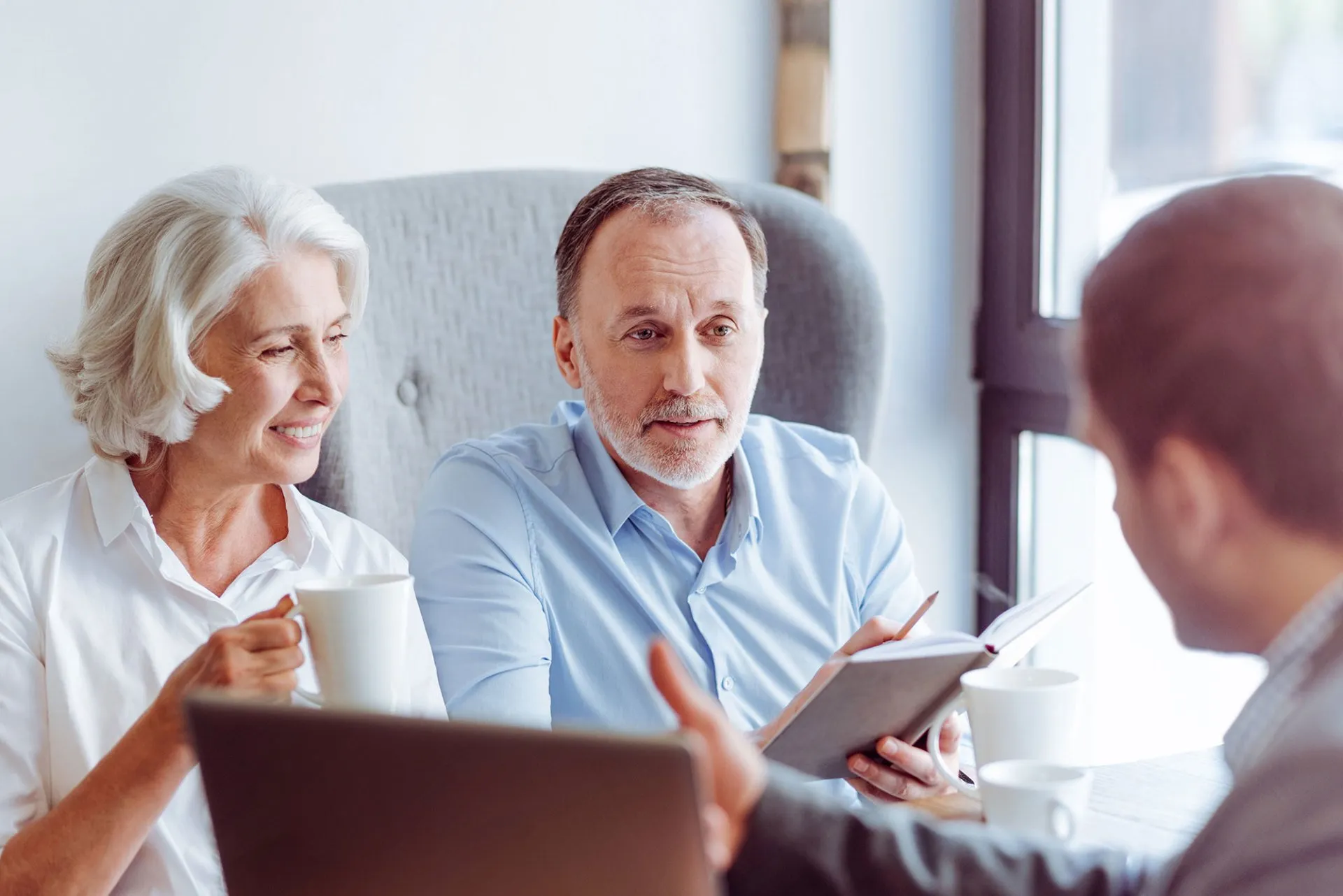 Meeting with the staff