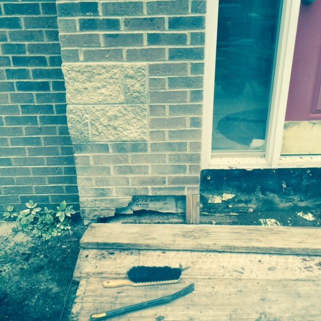 Front Steps and Front Stoop Restoration
