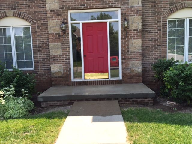 Front Steps and Front Stoop Restoration