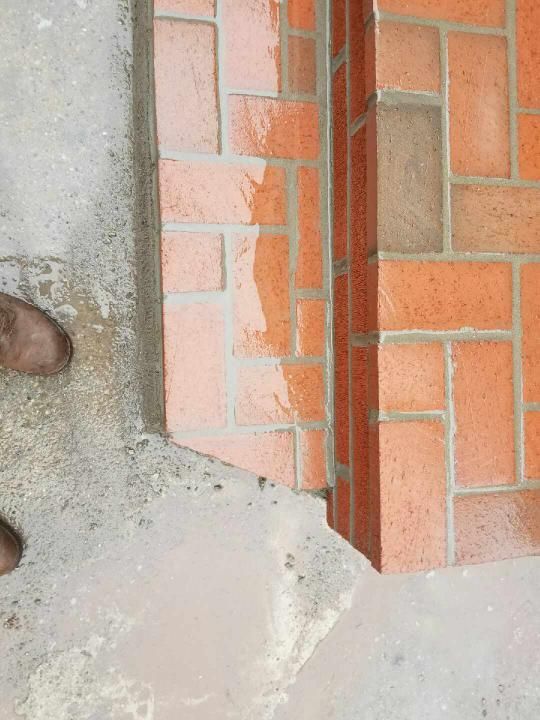 Brick Front Steps Restoration