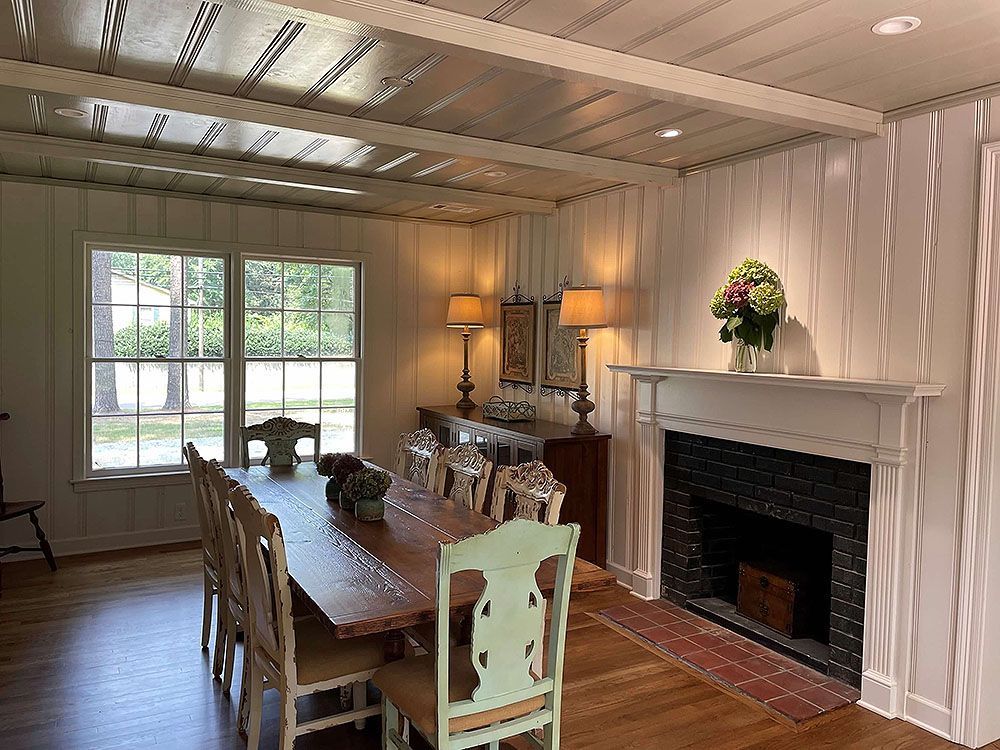 Dining Room After from Back Window