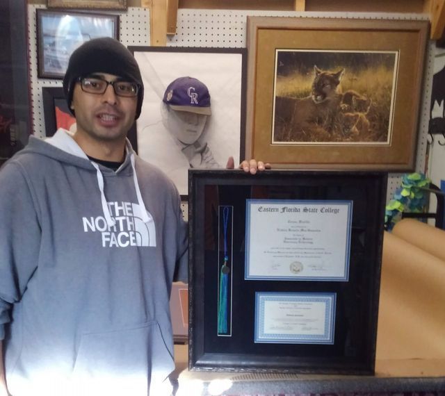 Custom Matting and Framing