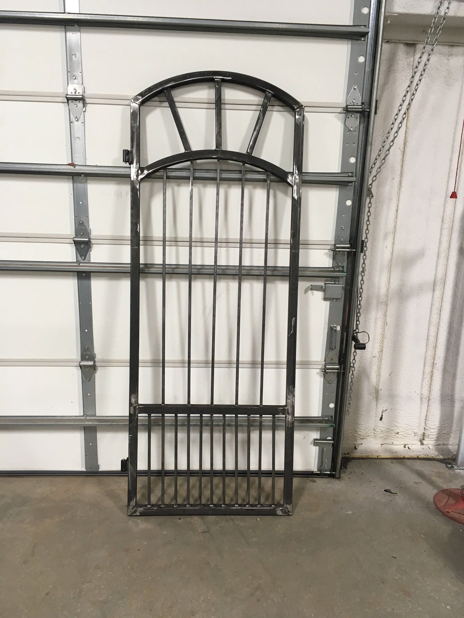Gate ornamental iron