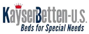 A logo for kayserbetten u.s. beds for special needs