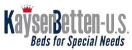 A logo for kayserbetten u.s. beds for special needs