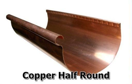 copper half round
