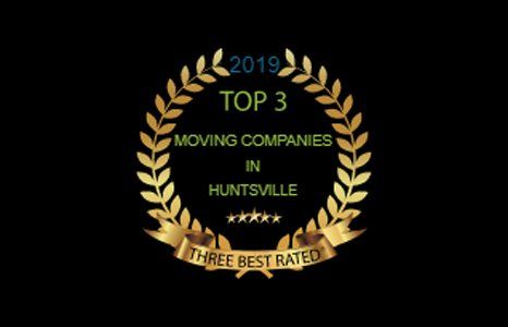 2019 Top 3 Moving Companies in Huntsville