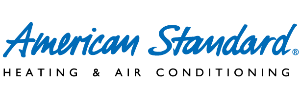 American Standard Heating & Air Conditioning logo in blue script.