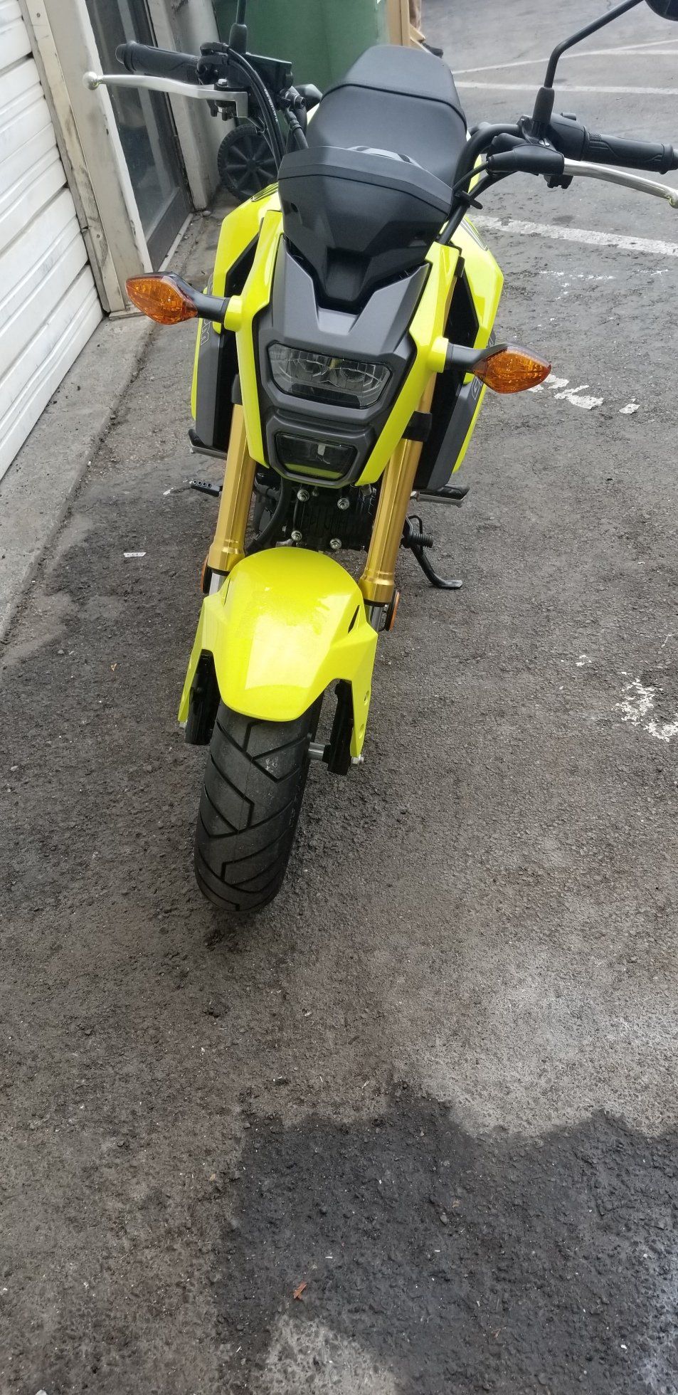 2018 Honda Grom 125 477 Miles $3,500 sideview front