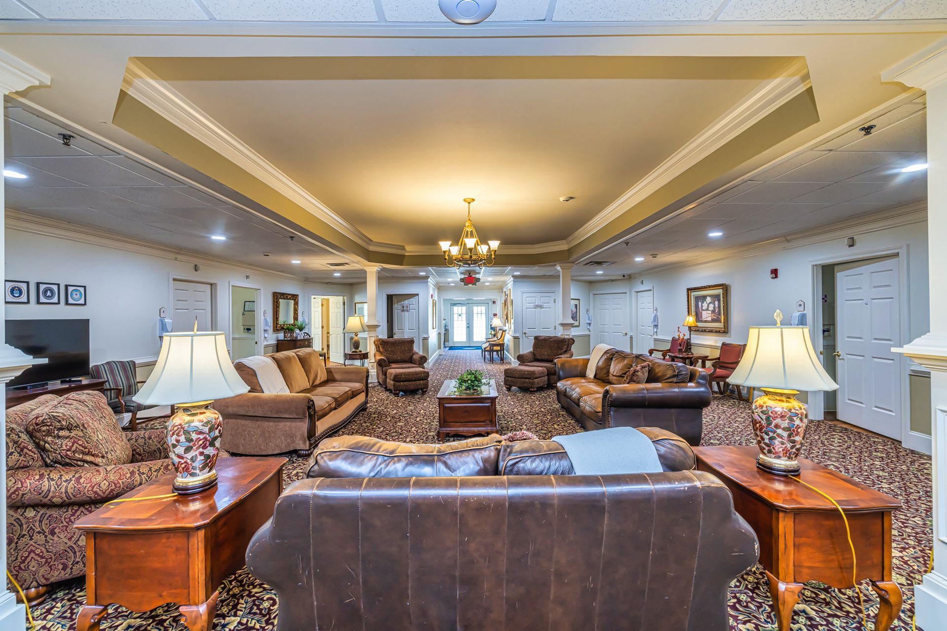 a charming living area