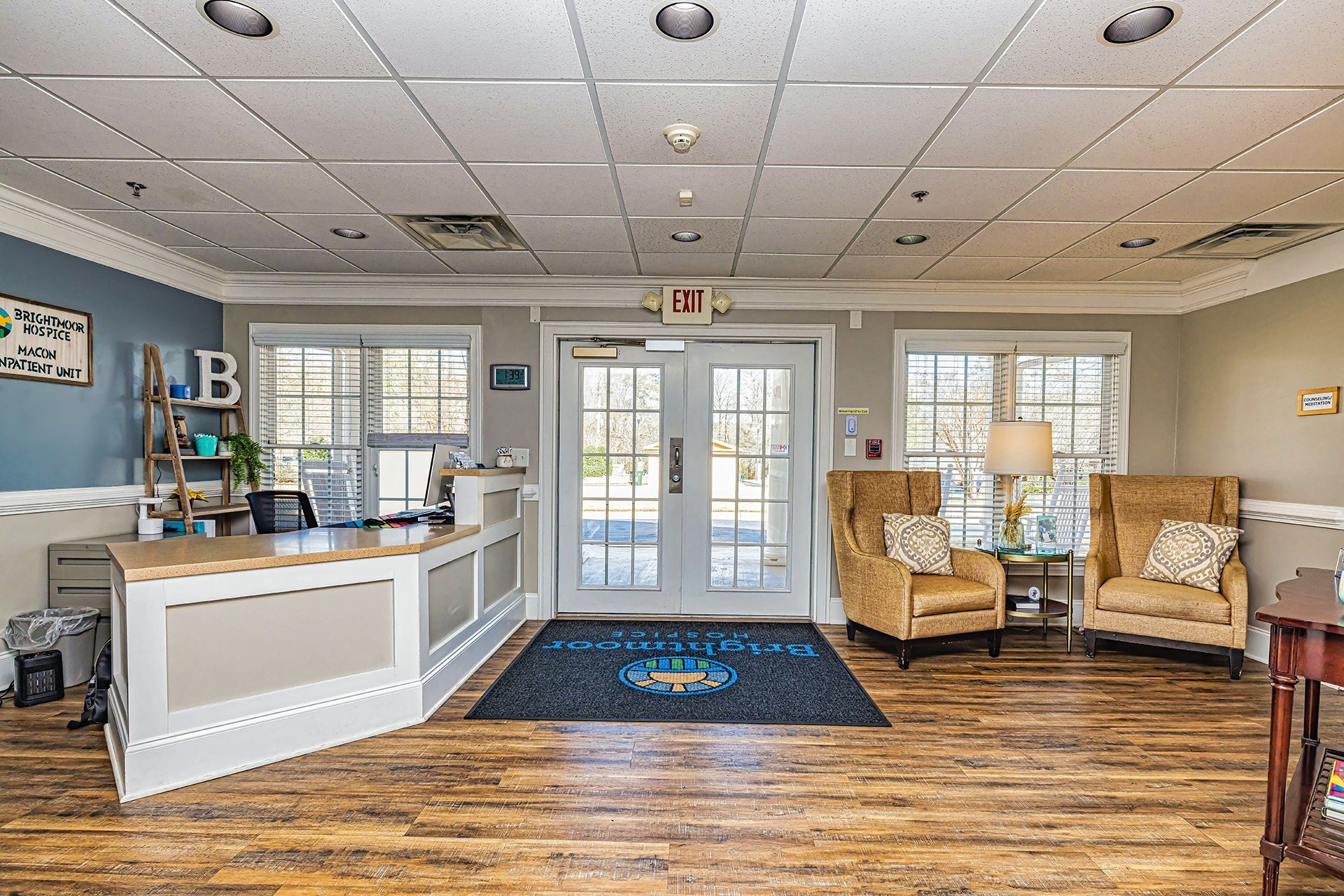Macon location lobby area