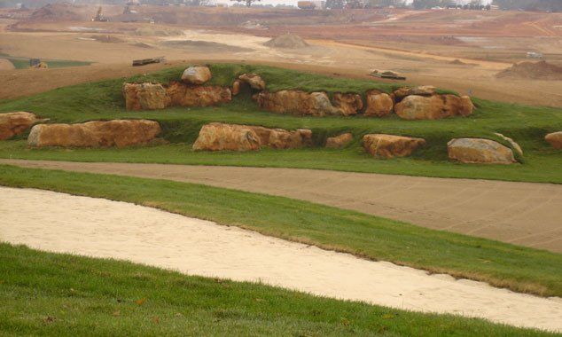 Olde Stone Golf Course Sod Installation - Bowling Green, KY; Kentucky