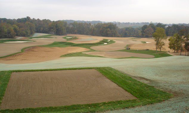 Olde Stone Golf Course Sod Installation - Bowling Green, KY; Kentucky