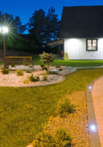 Home landscaping and outdoor lighting