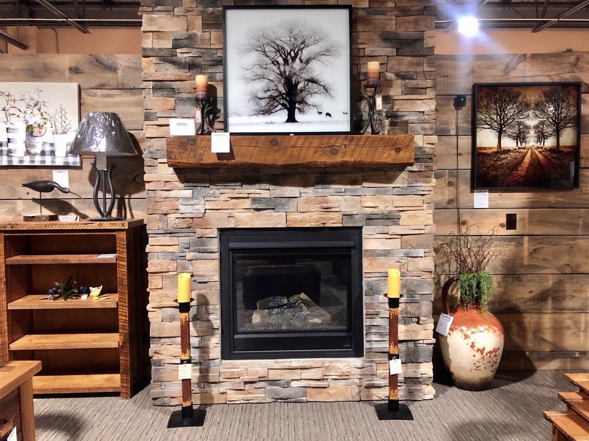 Custom Furniture Lincoln, NE Barnwood & Leather