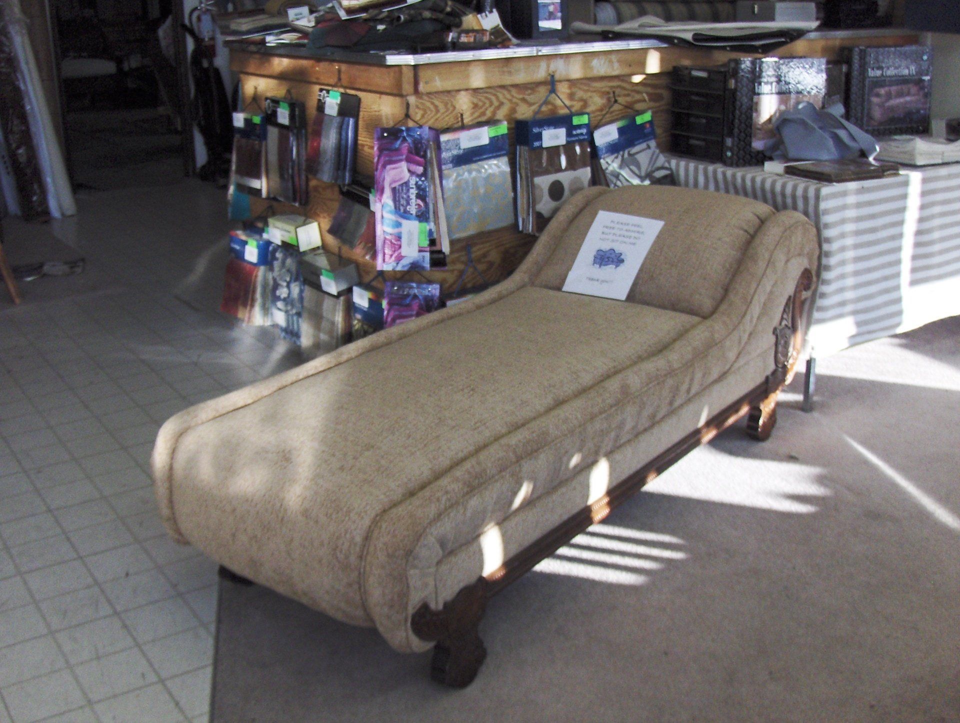 Brown sofa
