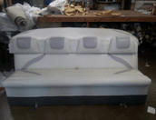 White boat upholstery