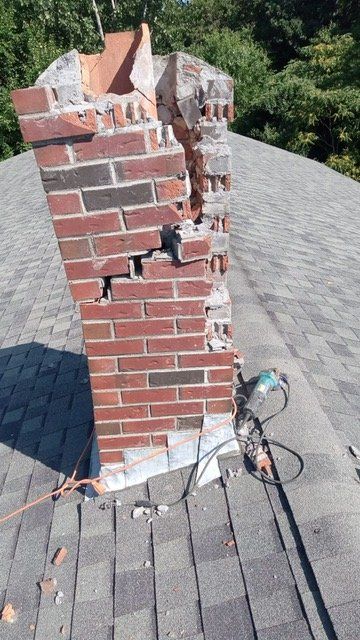 chimney rebuild
