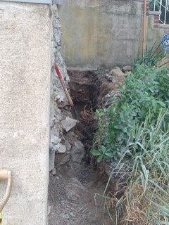 Concrete foundation