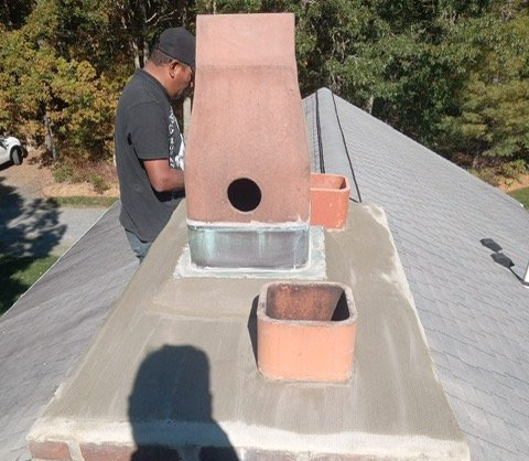 chimney rebuild