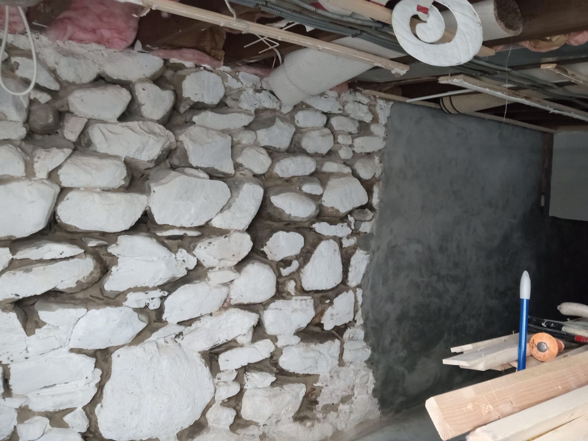 Concrete foundation