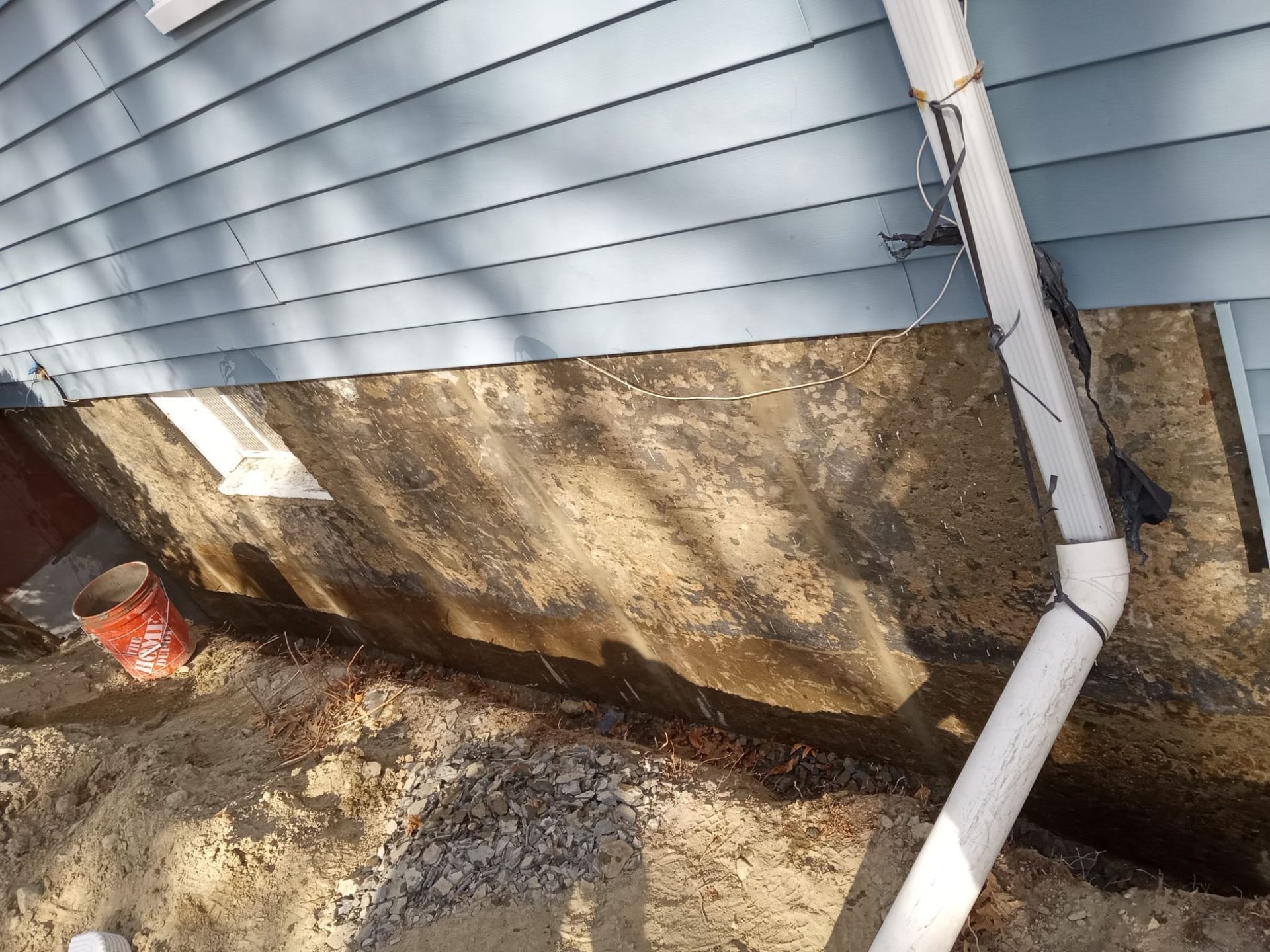 Concrete foundation