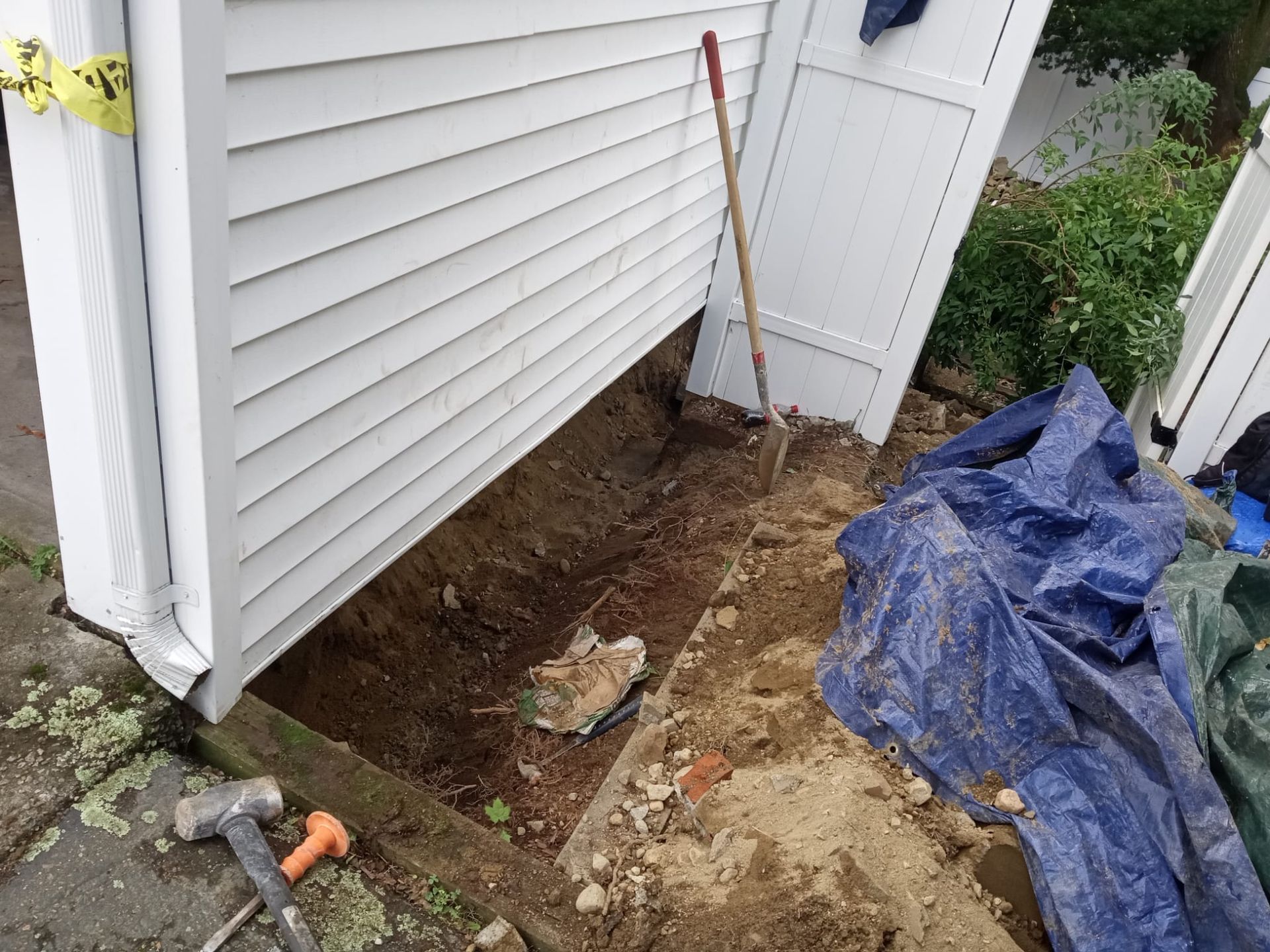 Basement foundation