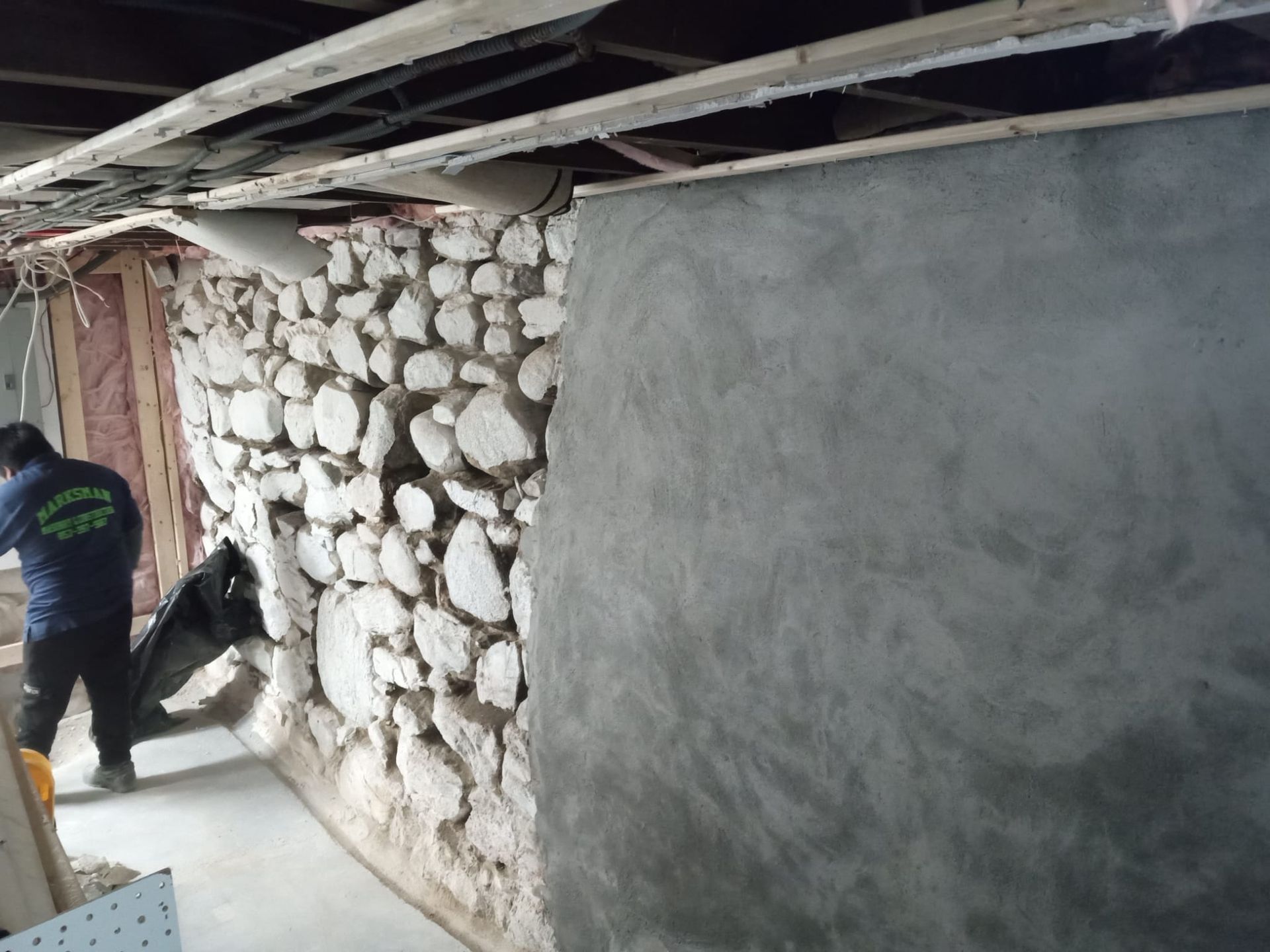 Concrete foundation