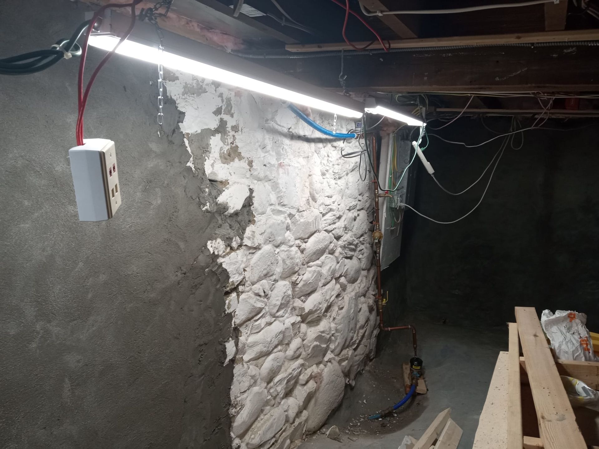 Basement foundation