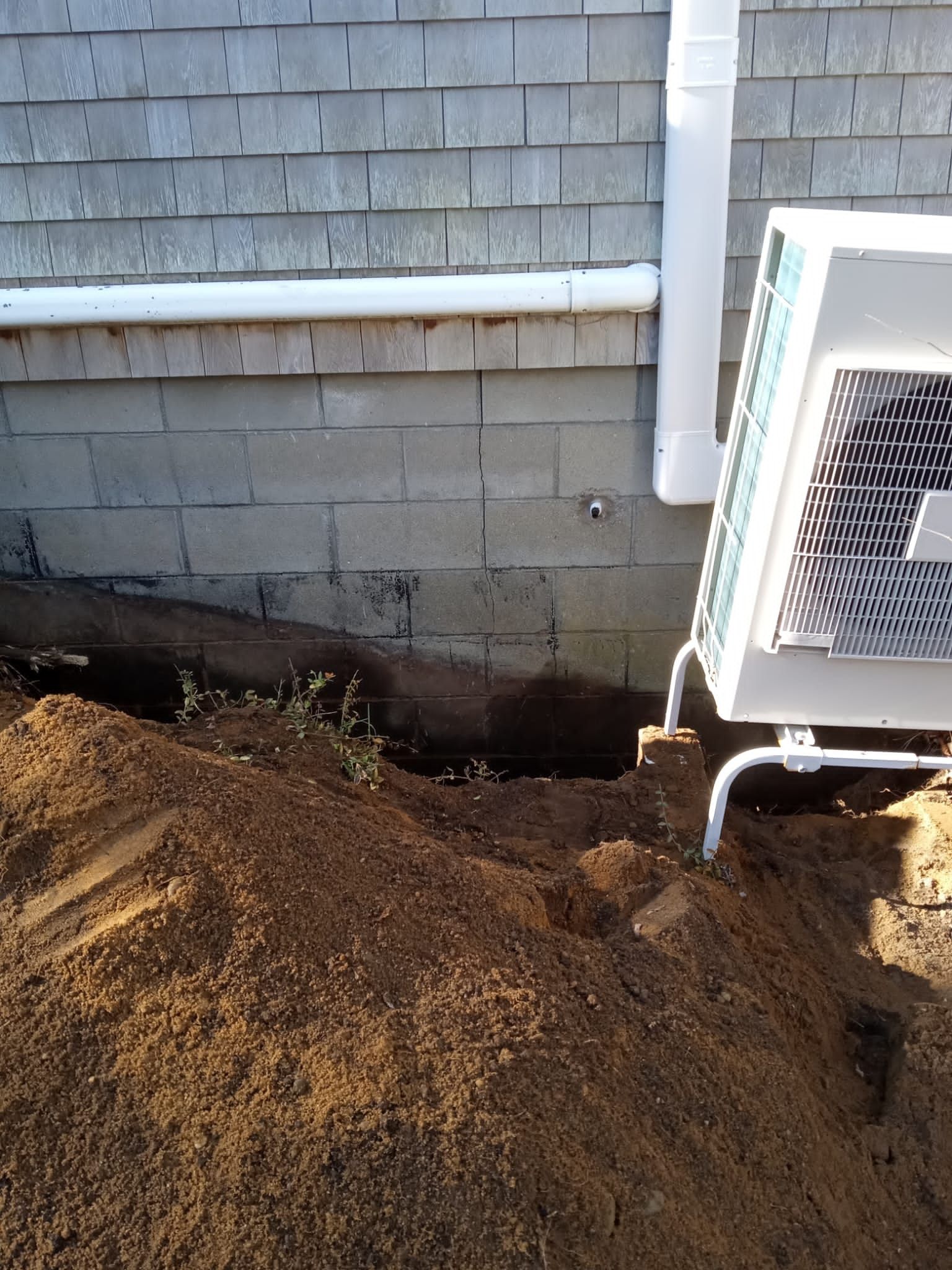 Concrete foundation