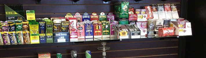 Tabacco on display