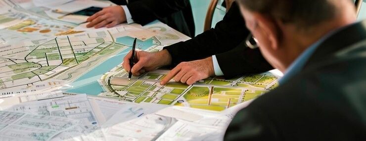 survey property lines
shed permit plot plan
