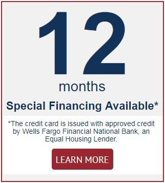12 months special financing available