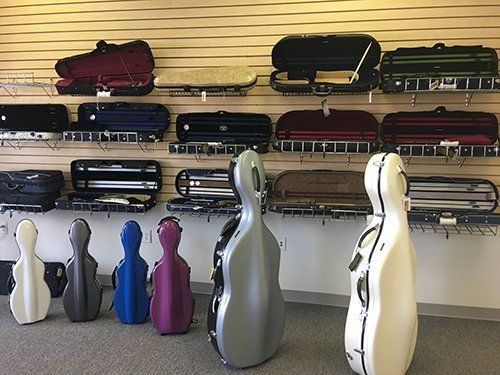 Shoulder Rests, Violin Cases