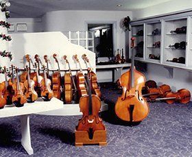 Violins, violas, cellos