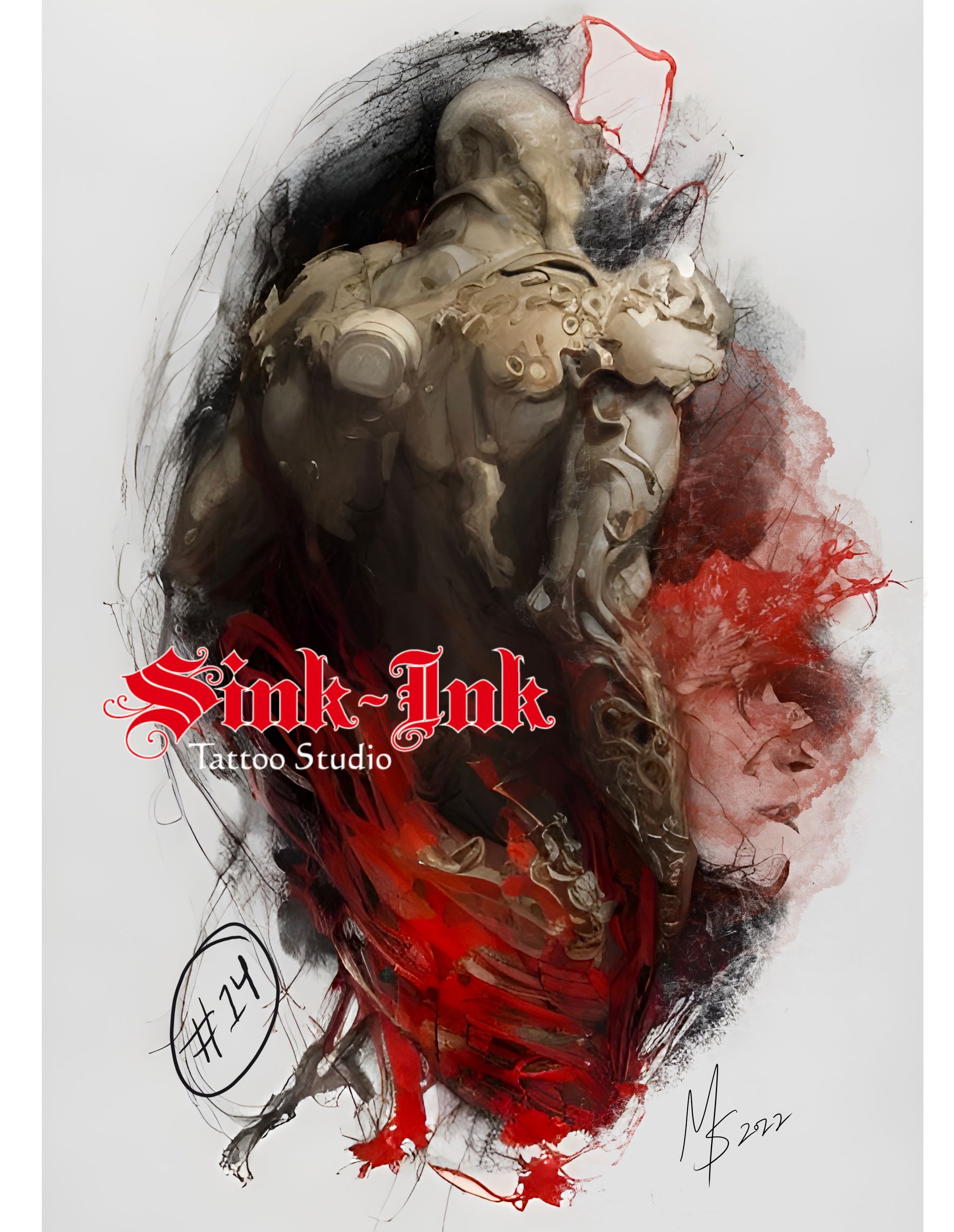 gothic, male figure, victorian, abstract realism, tattoo design, Melissa Sink, abstract realism