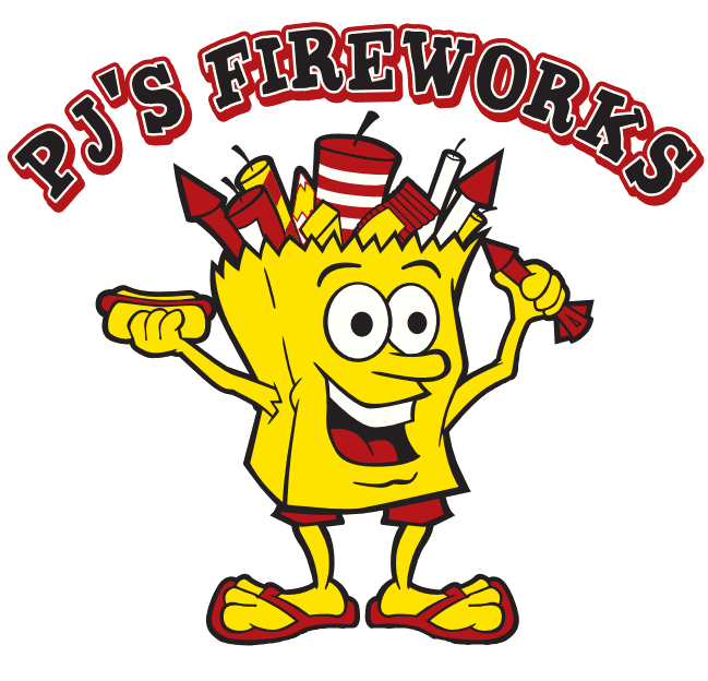 PJ's Fireworks - Logo