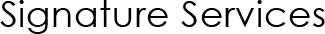 Signature-Services Logo