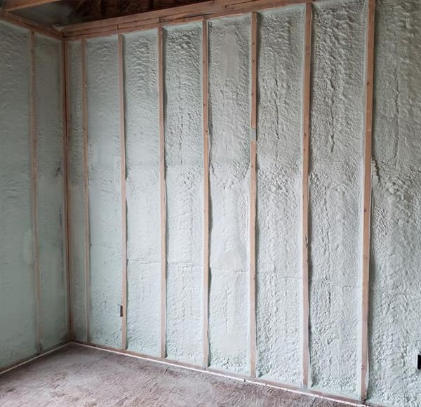 Residential foam insulation